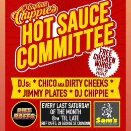 Captain Chippies Hot Sauce Committee at Riff Raffs on Saturday 25th May 2024