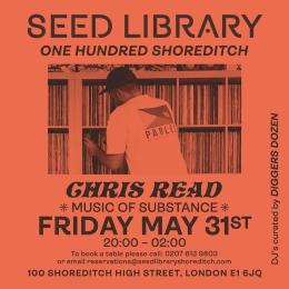 Chris Read at One Hundred Shoreditch on Friday 31st May 2024