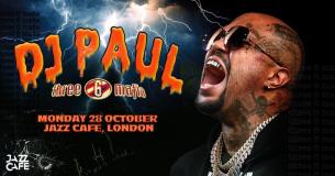 DJ Paul at Wembley Arena on Monday 28th October 2024