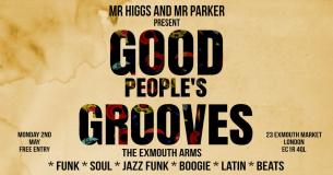 Good Peoples Grooves at The Exmouth Arms on Monday 2nd May 2022