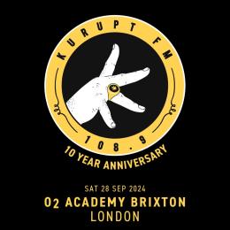 Kurupt FM at The Forum on Saturday 28th September 2024