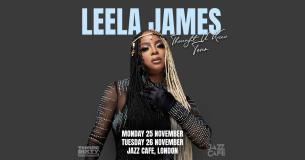 Leela James at HERE at Outernet on Monday 25th November 2024