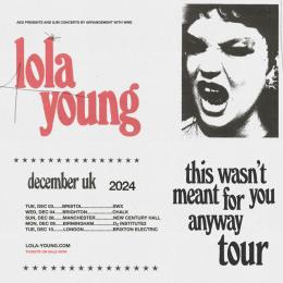 Lola Young at Electric Brixton on Tuesday 10th December 2024