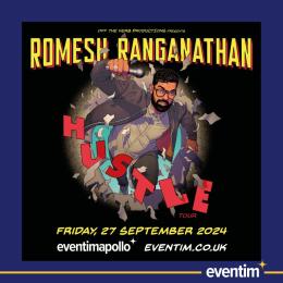 Romesh Ranganathan at Hammersmith Apollo on Friday 27th September 2024