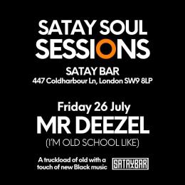 SATAY SOUL SESSIONS at Satay Bar on Friday 26th July 2024