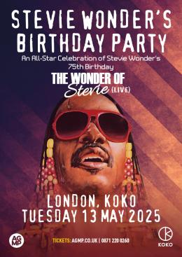 Stevie Wonder&#039;s Birthday Party at KOKO on Tuesday 13th May 2025