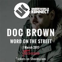 Word on the Street at Boondocks on Thursday 2nd March 2017